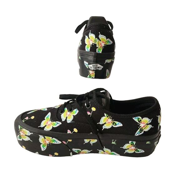 Vans Authentic Stack-form Morph Blackout Butterfly Glow In The Dark - Picture 4 of 11